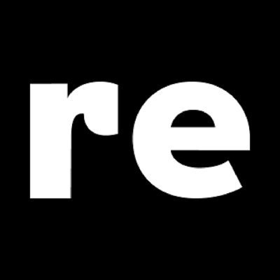 Re (RE) logo